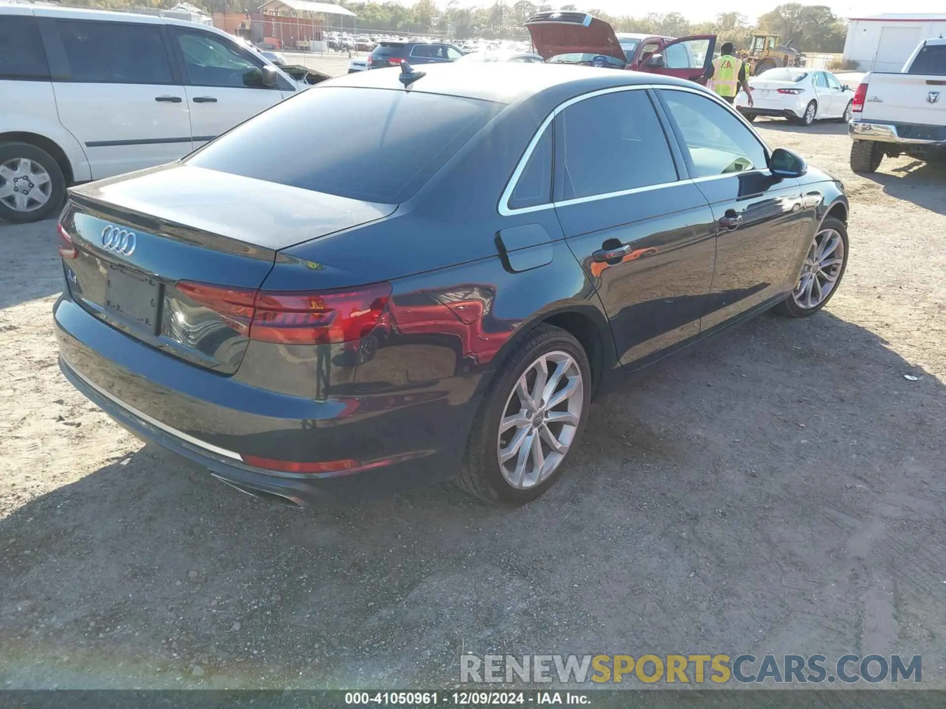 4 Photograph of a damaged car WAUGMAF48KA022521 AUDI A4 2019