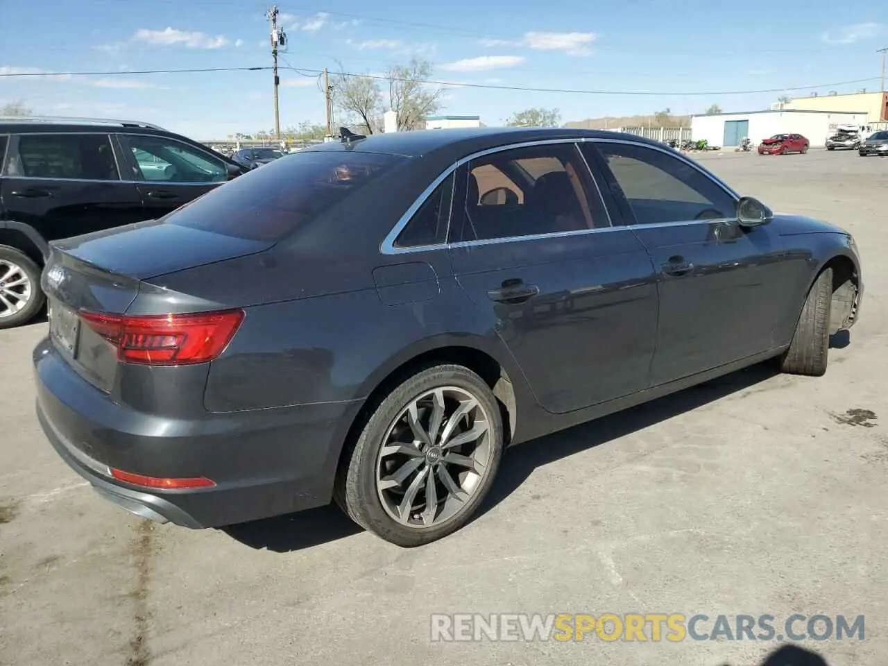 3 Photograph of a damaged car WAUGMAF48KA045328 AUDI A4 2019