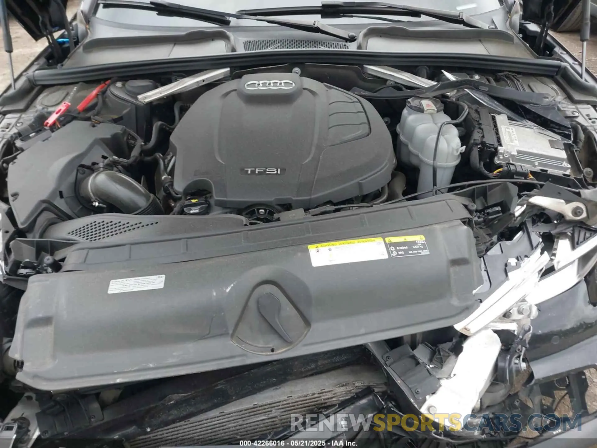 10 Photograph of a damaged car WAUGMAF48KA109318 AUDI A4 2019