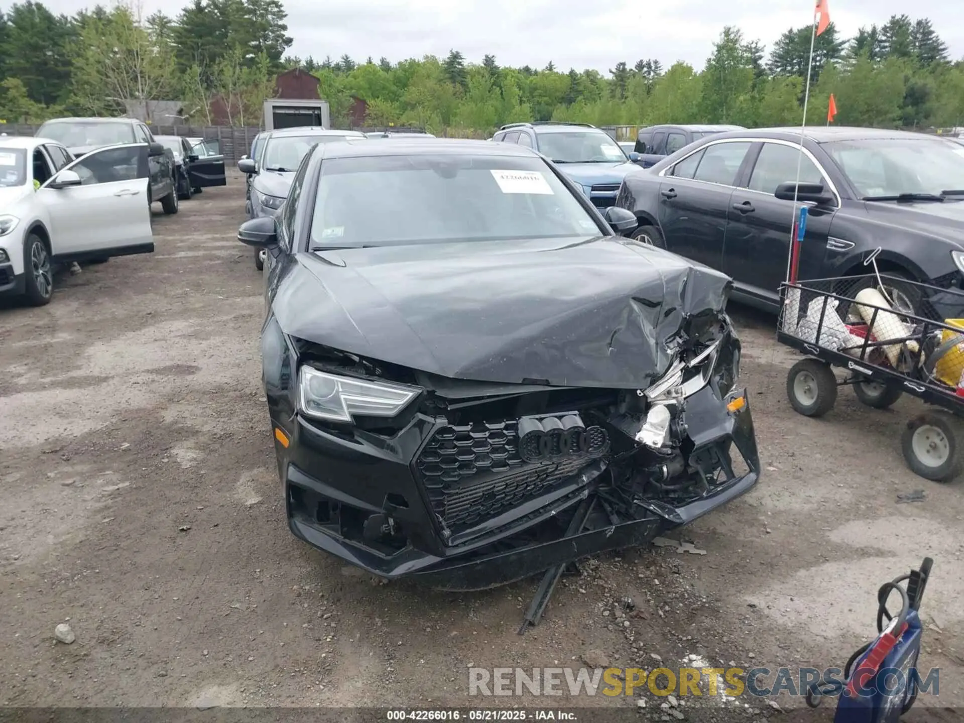 12 Photograph of a damaged car WAUGMAF48KA109318 AUDI A4 2019