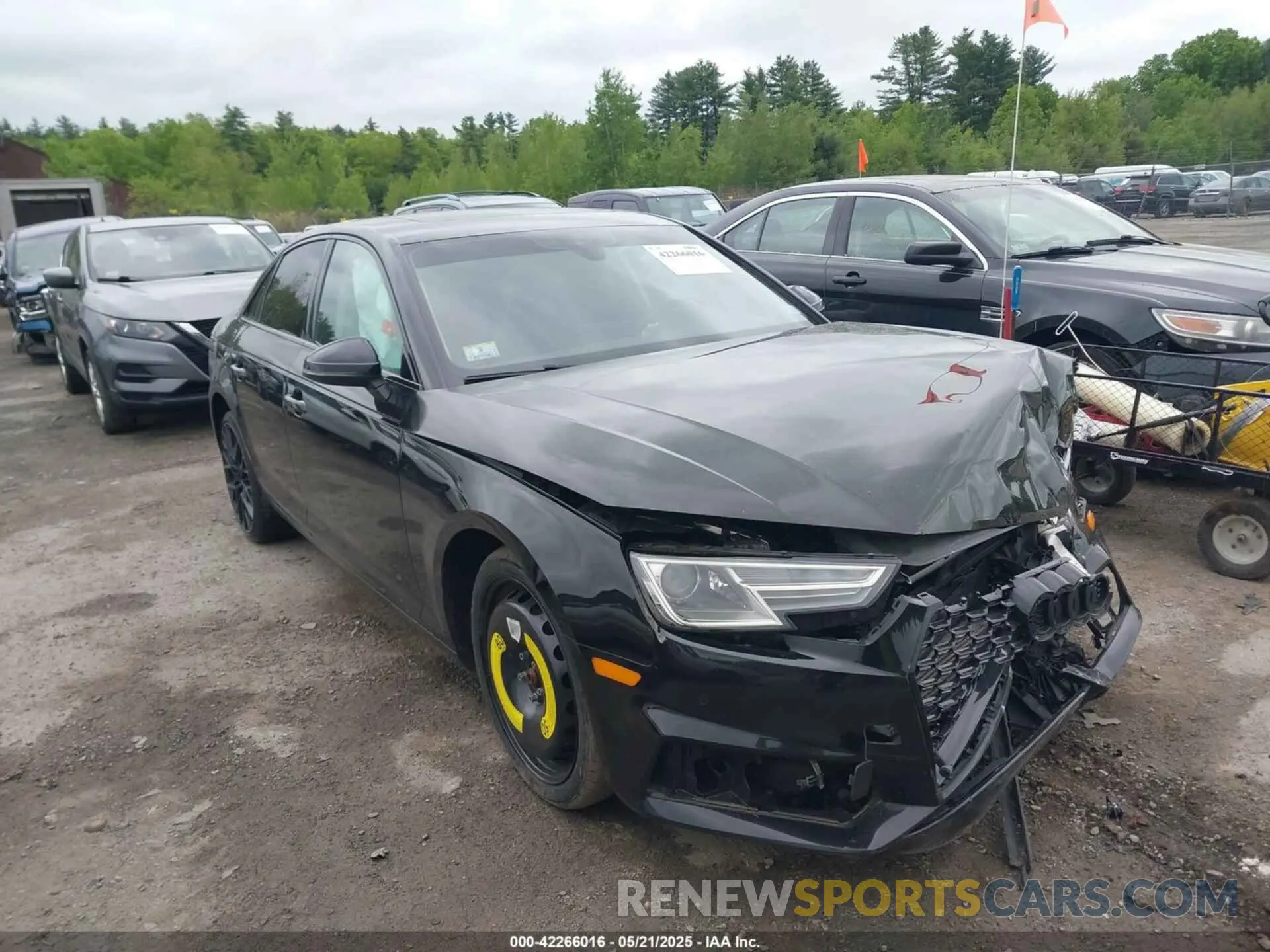 13 Photograph of a damaged car WAUGMAF48KA109318 AUDI A4 2019