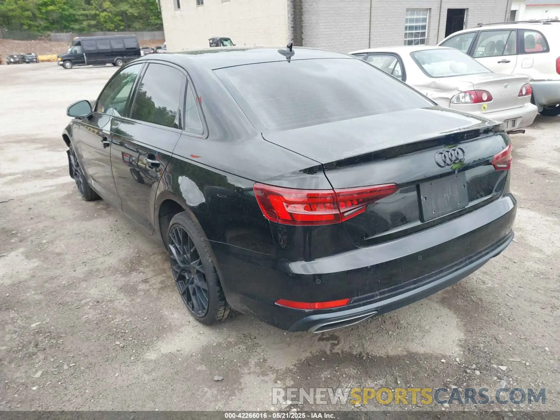 3 Photograph of a damaged car WAUGMAF48KA109318 AUDI A4 2019