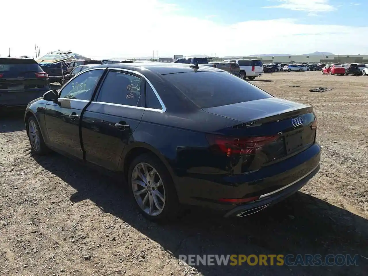 3 Photograph of a damaged car WAUGMAF48KN002410 AUDI A4 2019