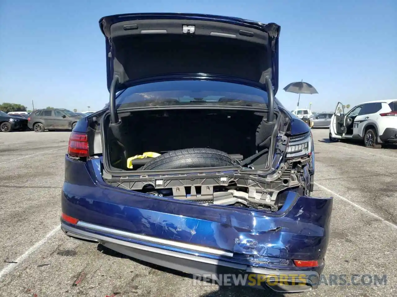 9 Photograph of a damaged car WAUGMAF48KN002715 AUDI A4 2019