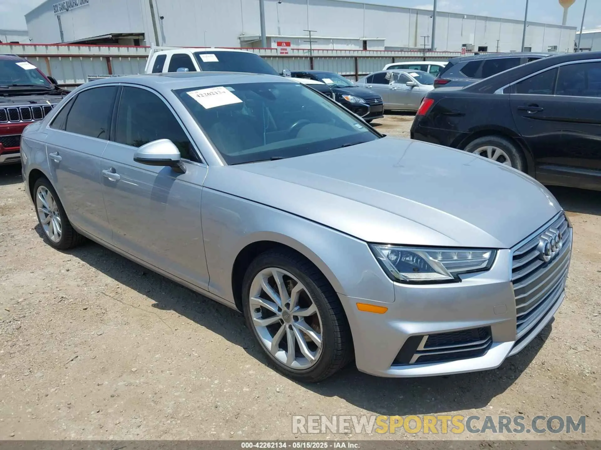 1 Photograph of a damaged car WAUGMAF48KN004870 AUDI A4 2019