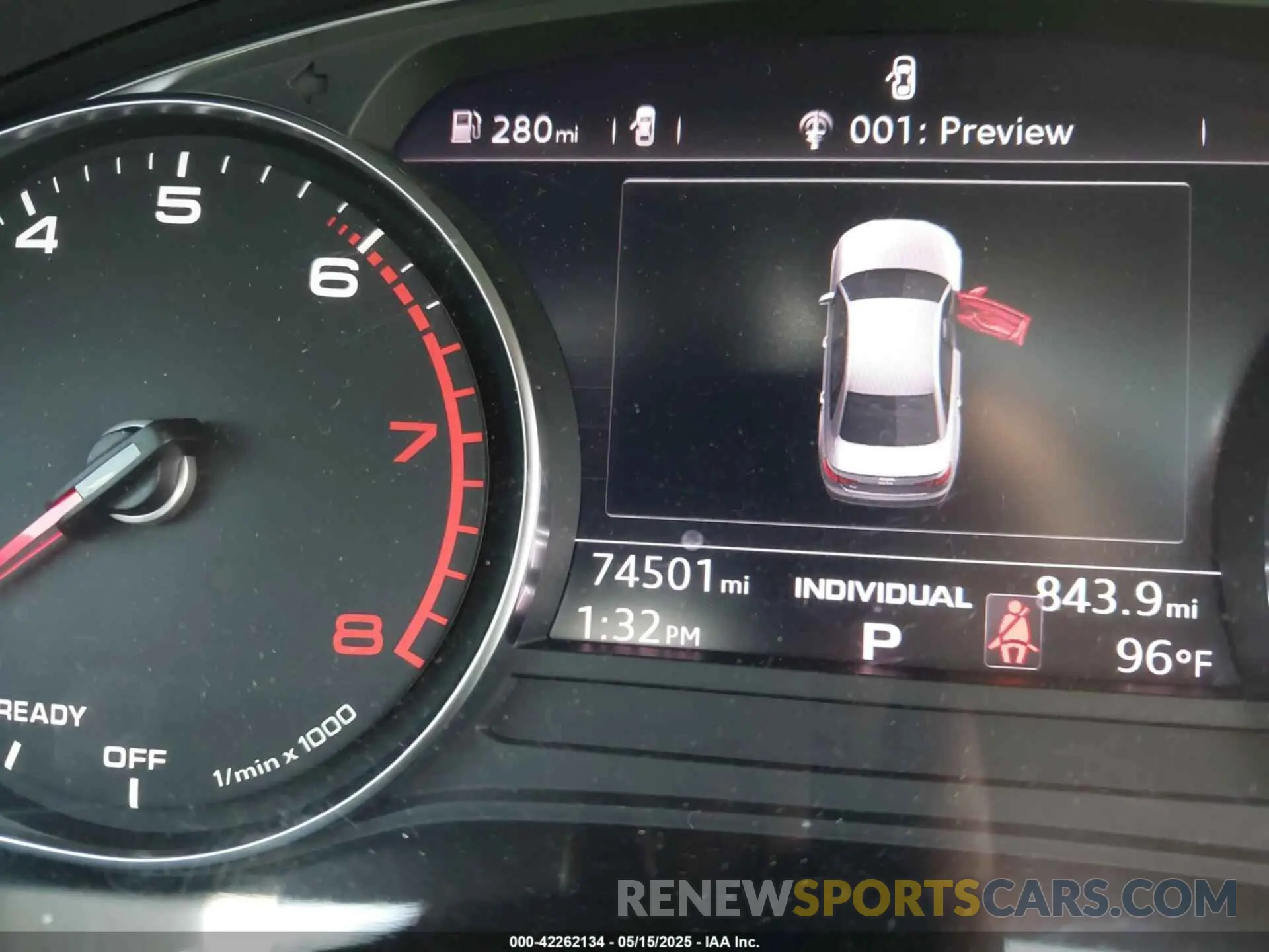 15 Photograph of a damaged car WAUGMAF48KN004870 AUDI A4 2019
