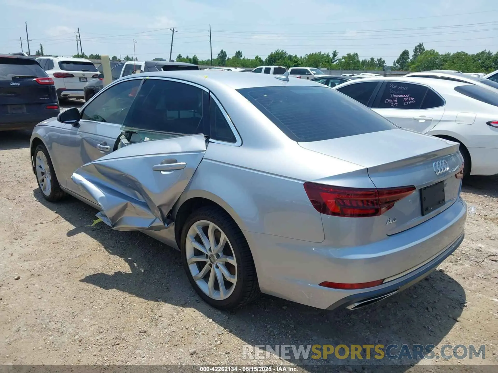 3 Photograph of a damaged car WAUGMAF48KN004870 AUDI A4 2019