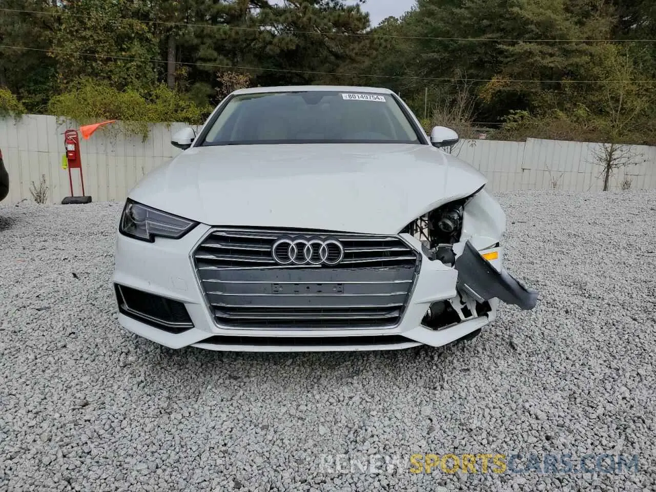 5 Photograph of a damaged car WAUGMAF48KN008241 AUDI A4 2019