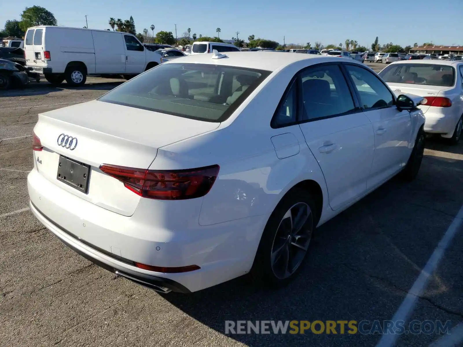 4 Photograph of a damaged car WAUGMAF48KN017019 AUDI A4 2019