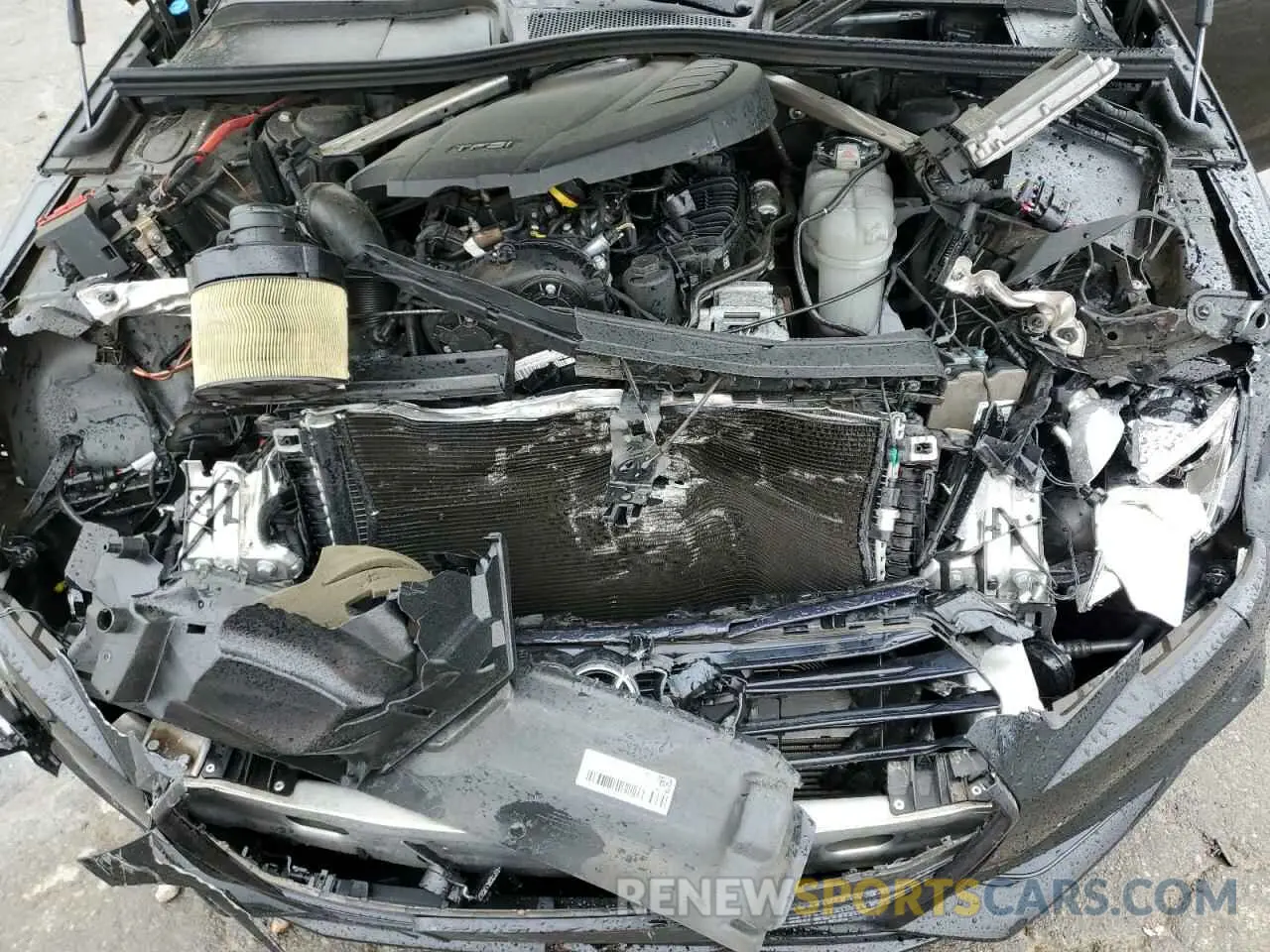 11 Photograph of a damaged car WAUGMAF48KN017232 AUDI A4 2019
