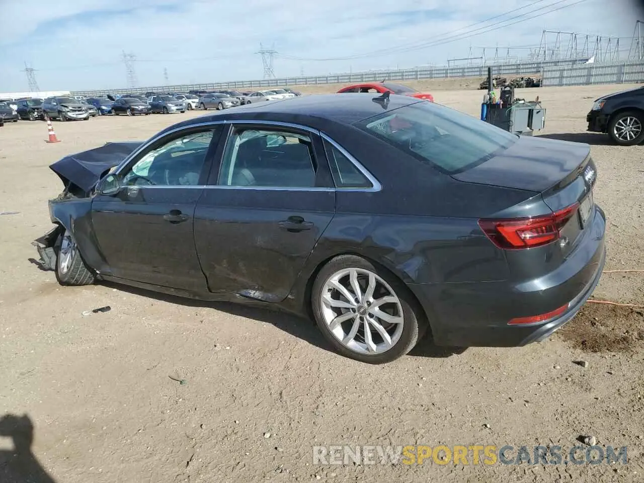 2 Photograph of a damaged car WAUGMAF49KA054264 AUDI A4 2019