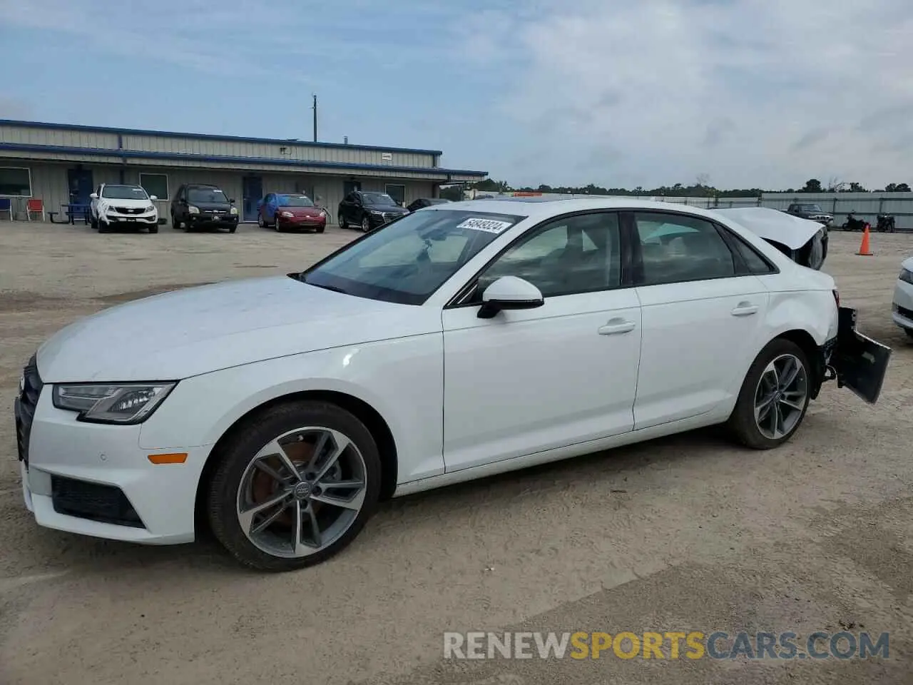 1 Photograph of a damaged car WAUGMAF49KA120568 AUDI A4 2019
