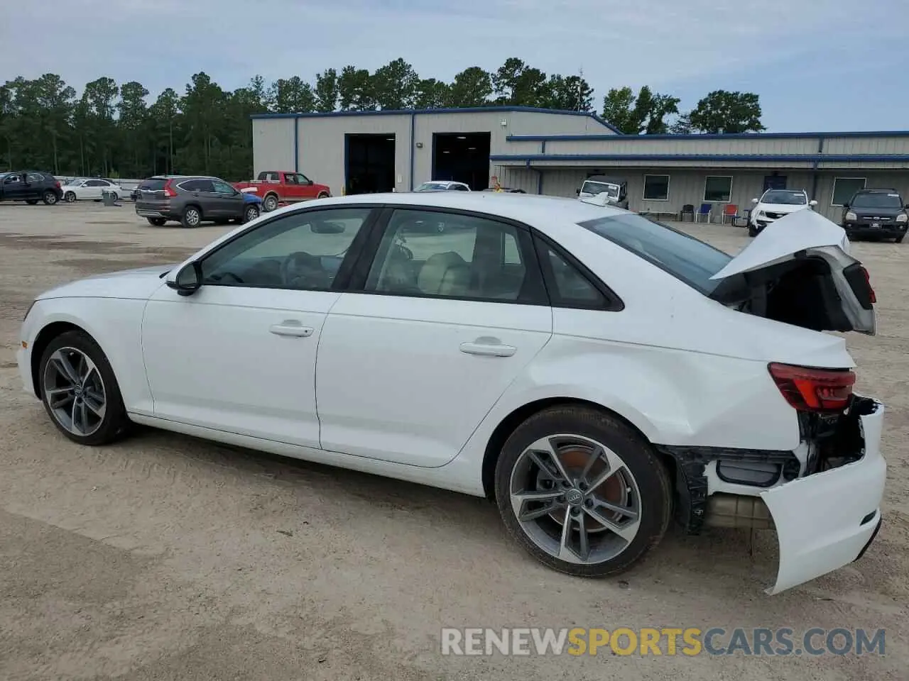 2 Photograph of a damaged car WAUGMAF49KA120568 AUDI A4 2019