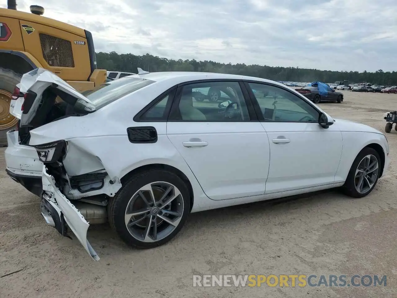 3 Photograph of a damaged car WAUGMAF49KA120568 AUDI A4 2019