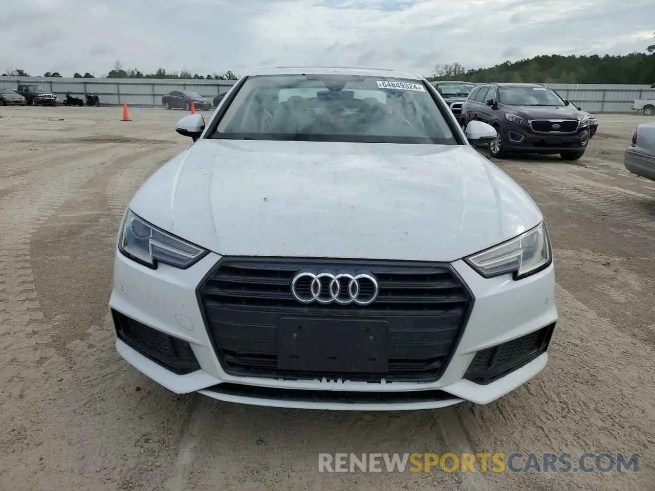 5 Photograph of a damaged car WAUGMAF49KA120568 AUDI A4 2019