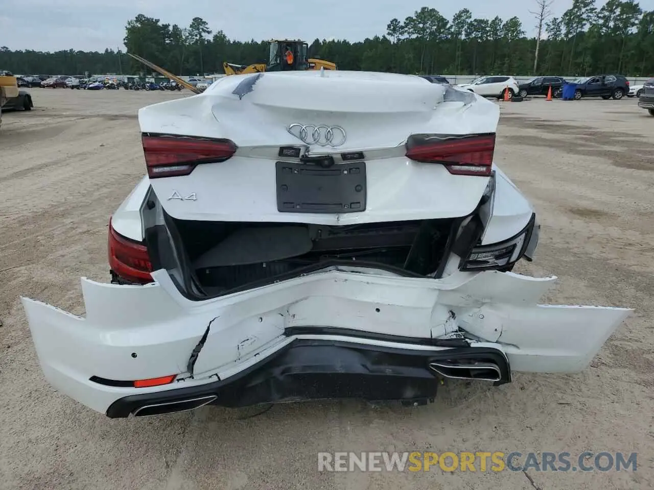 6 Photograph of a damaged car WAUGMAF49KA120568 AUDI A4 2019
