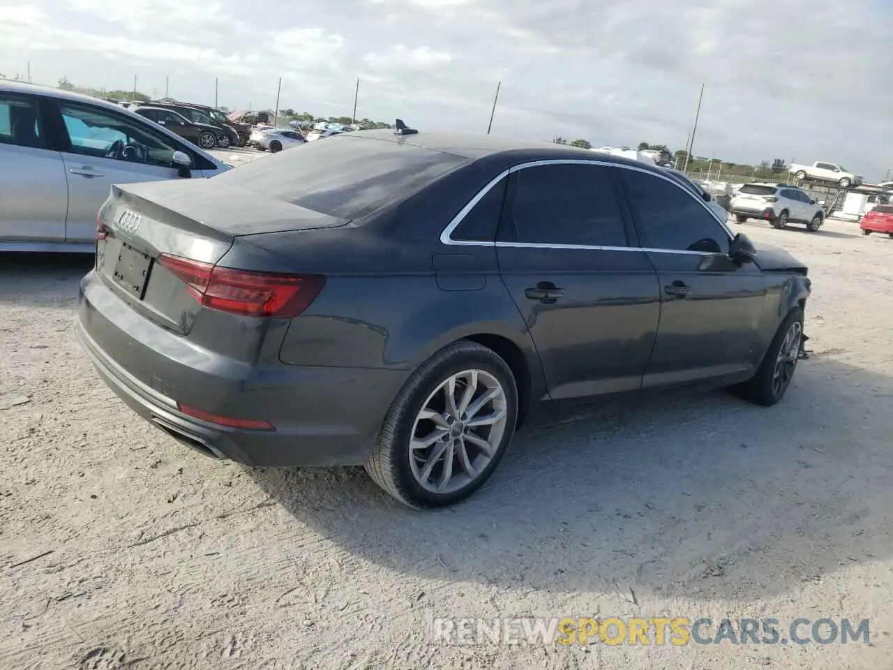 3 Photograph of a damaged car WAUGMAF4XKA038476 AUDI A4 2019
