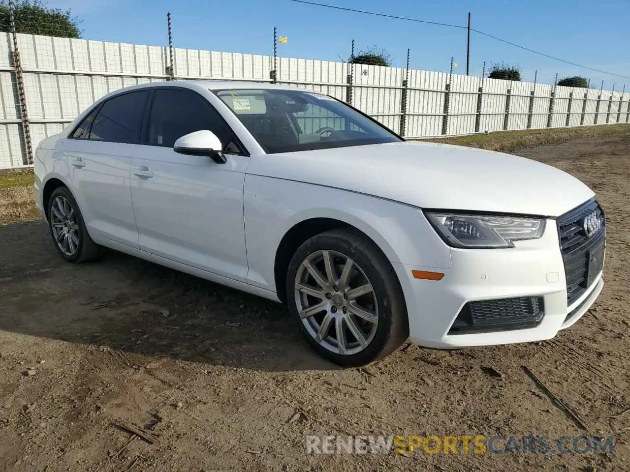 4 Photograph of a damaged car WAUGMAF4XKA113807 AUDI A4 2019