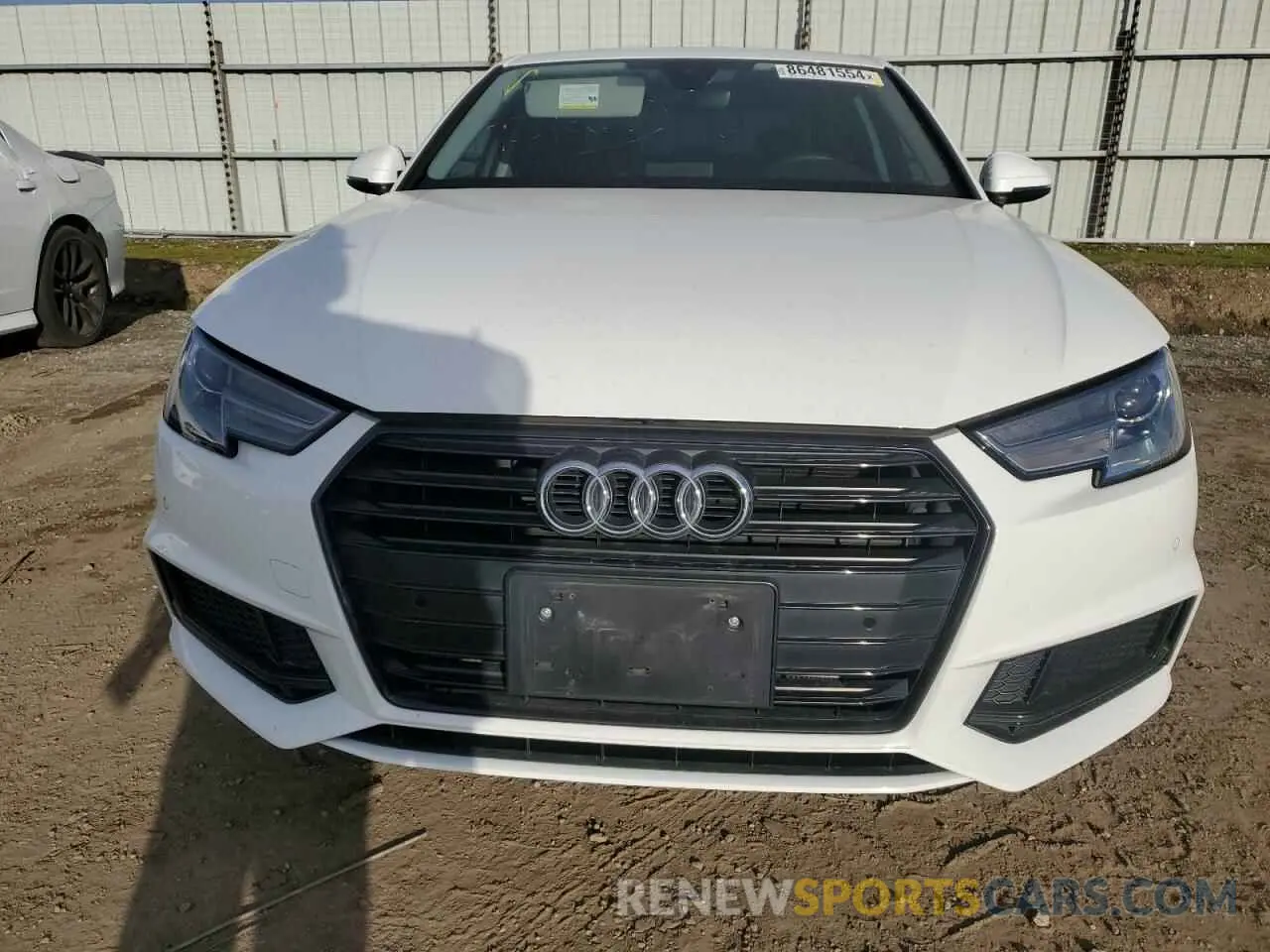 5 Photograph of a damaged car WAUGMAF4XKA113807 AUDI A4 2019
