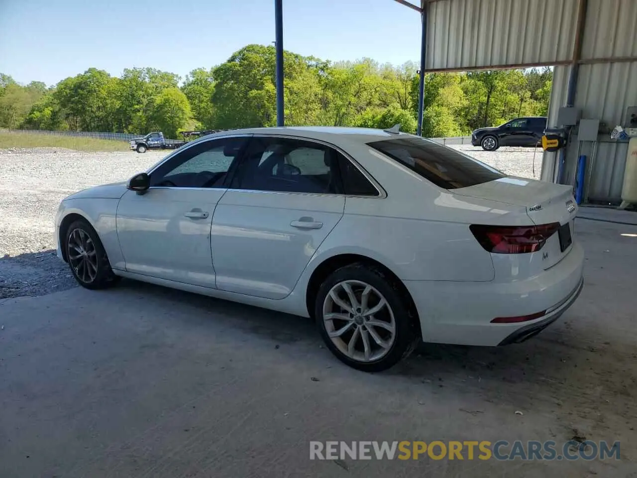 2 Photograph of a damaged car WAUGMAF4XKN001422 AUDI A4 2019