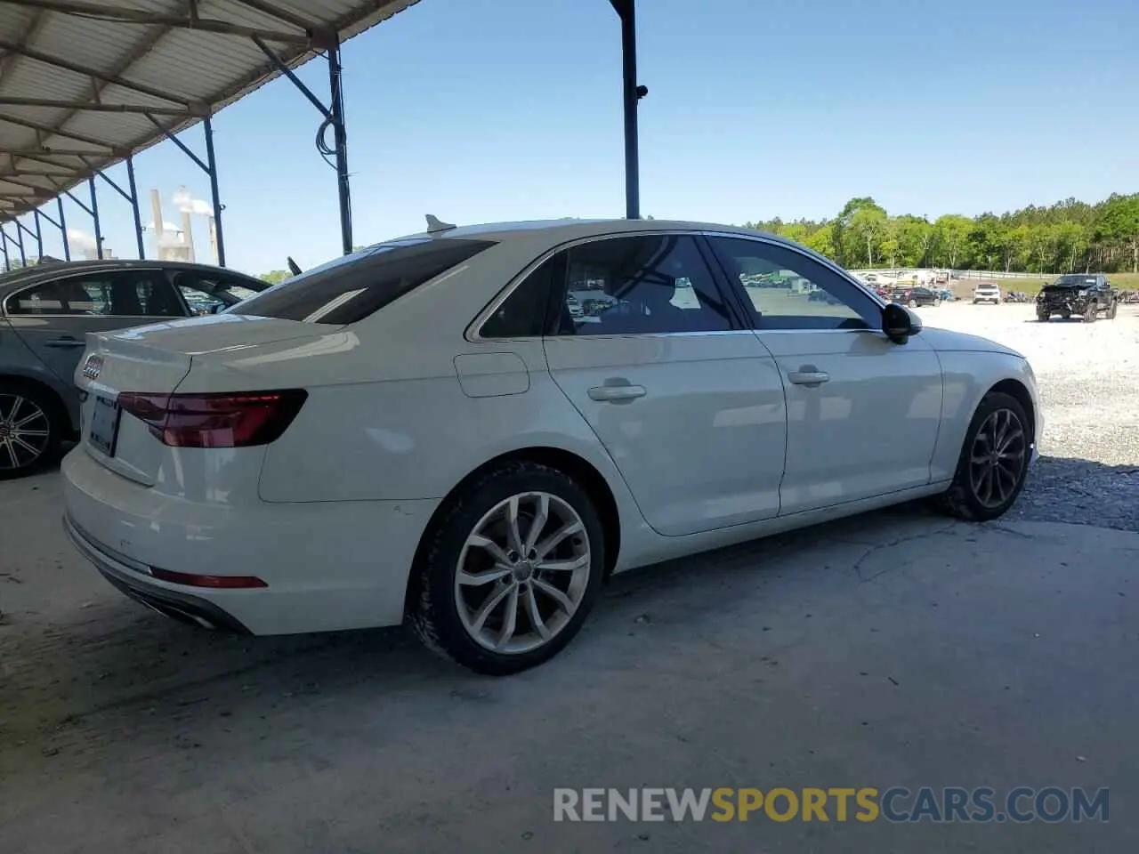 3 Photograph of a damaged car WAUGMAF4XKN001422 AUDI A4 2019