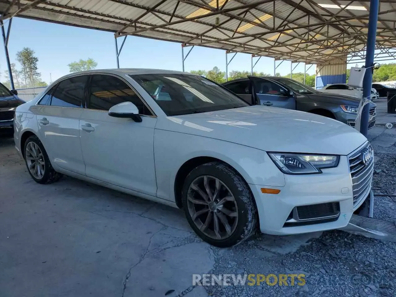 4 Photograph of a damaged car WAUGMAF4XKN001422 AUDI A4 2019