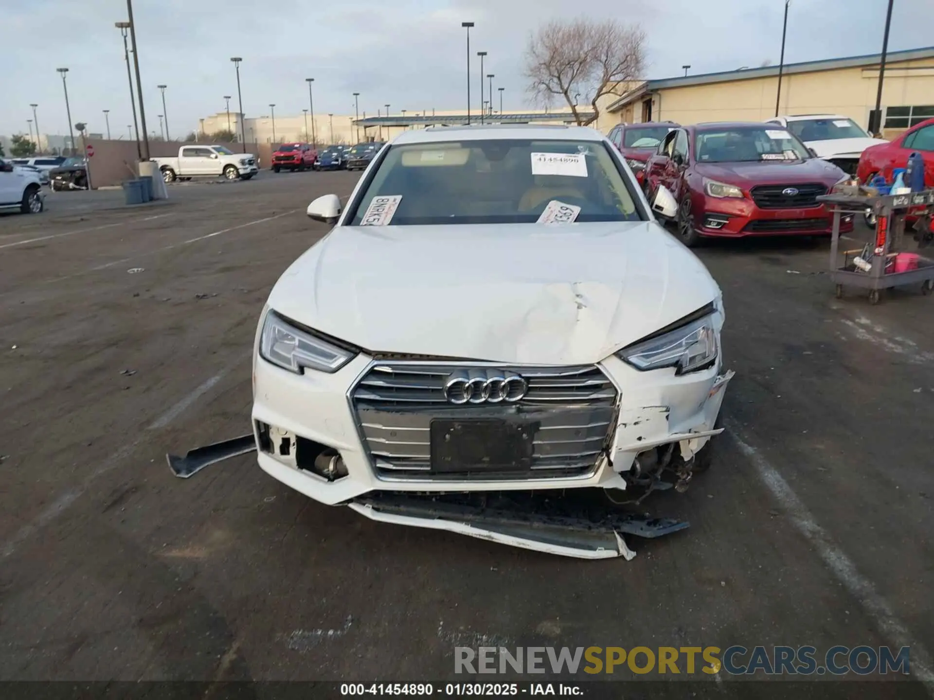 12 Photograph of a damaged car WAUHMAF40KA079588 AUDI A4 2019