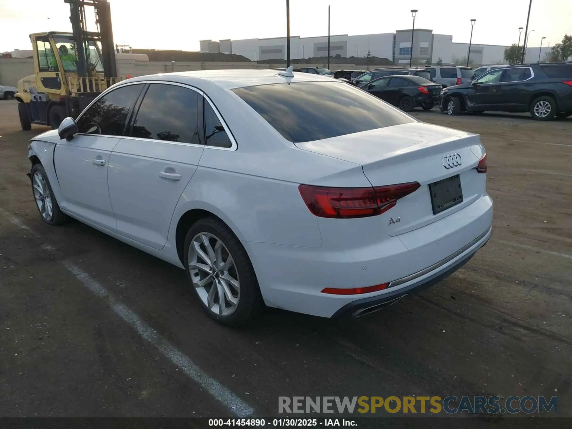3 Photograph of a damaged car WAUHMAF40KA079588 AUDI A4 2019
