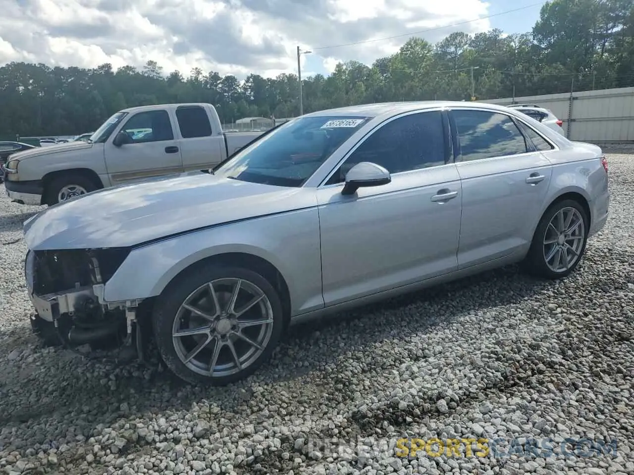 1 Photograph of a damaged car WAUHMAF41KA051606 AUDI A4 2019
