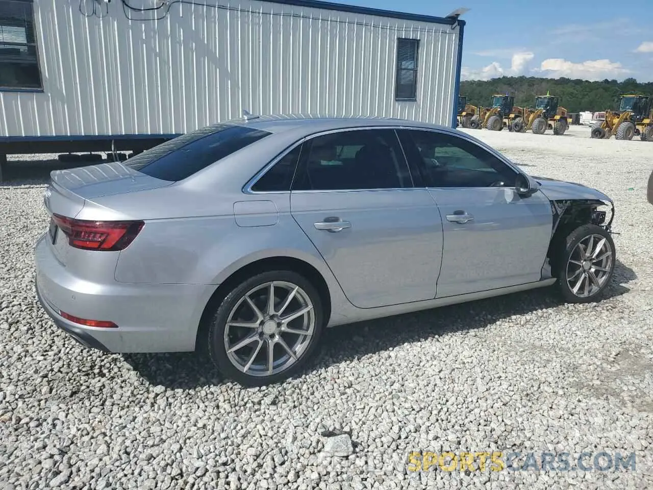 3 Photograph of a damaged car WAUHMAF41KA051606 AUDI A4 2019