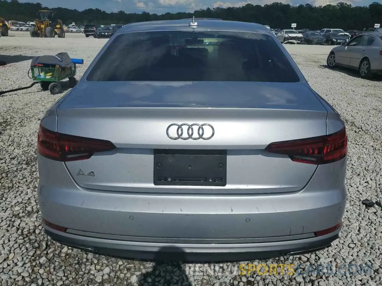 6 Photograph of a damaged car WAUHMAF41KA051606 AUDI A4 2019
