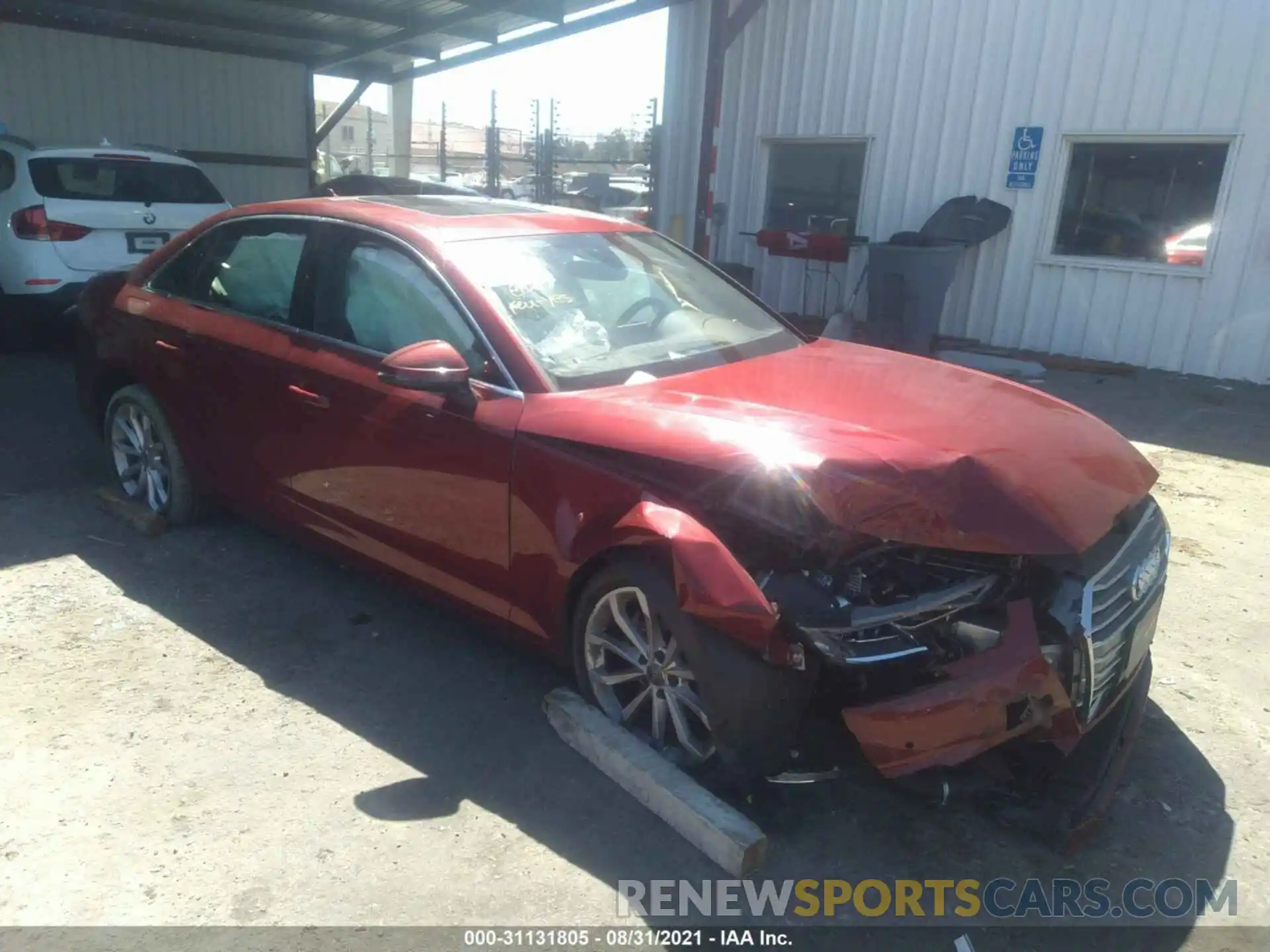 6 Photograph of a damaged car WAUHMAF42KA044373 AUDI A4 2019