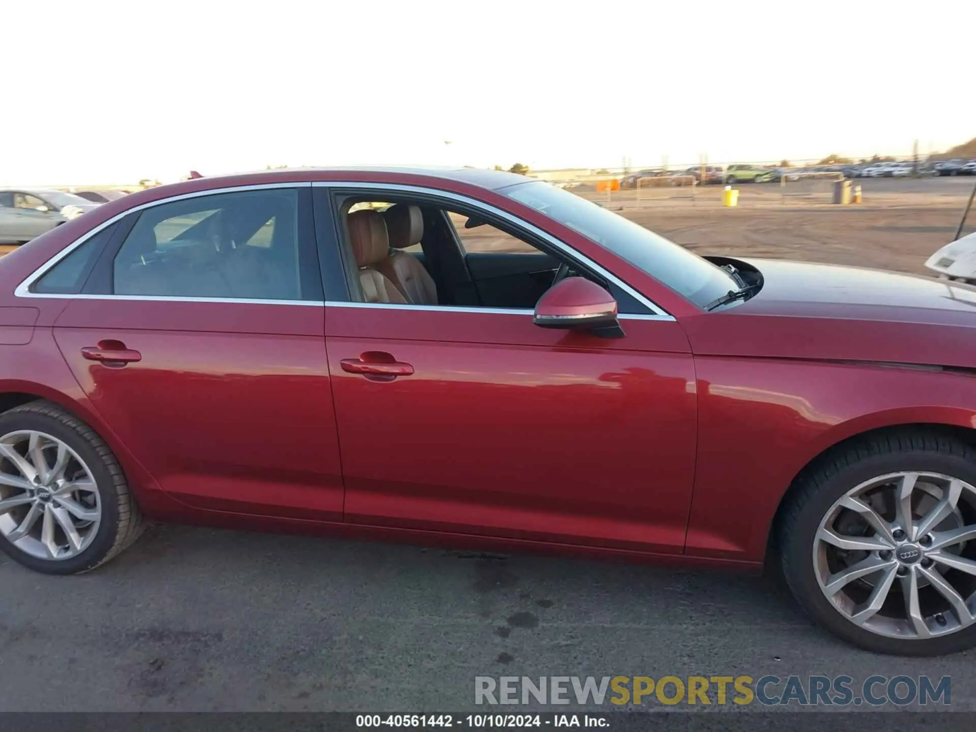 14 Photograph of a damaged car WAUHMAF43KN004795 AUDI A4 2019