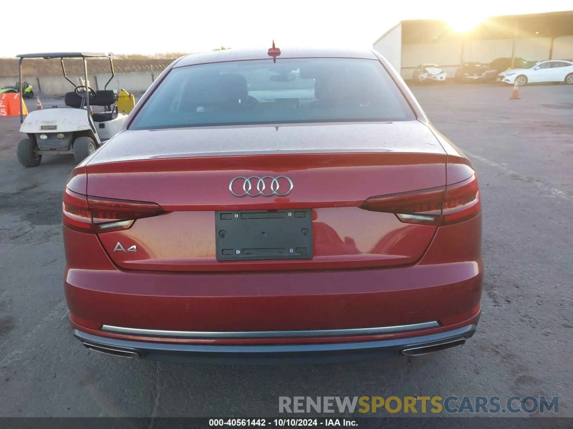 17 Photograph of a damaged car WAUHMAF43KN004795 AUDI A4 2019
