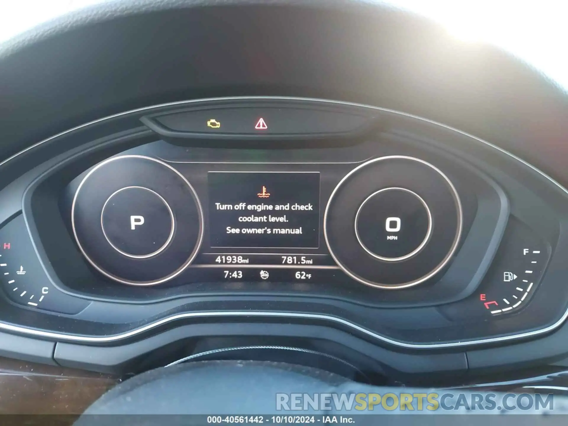 7 Photograph of a damaged car WAUHMAF43KN004795 AUDI A4 2019