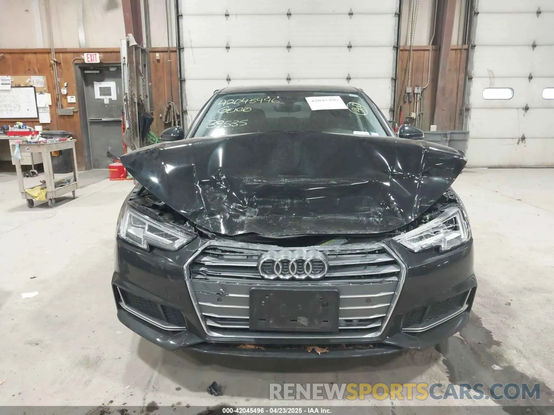 6 Photograph of a damaged car WAUHMAF45KN011814 AUDI A4 2019