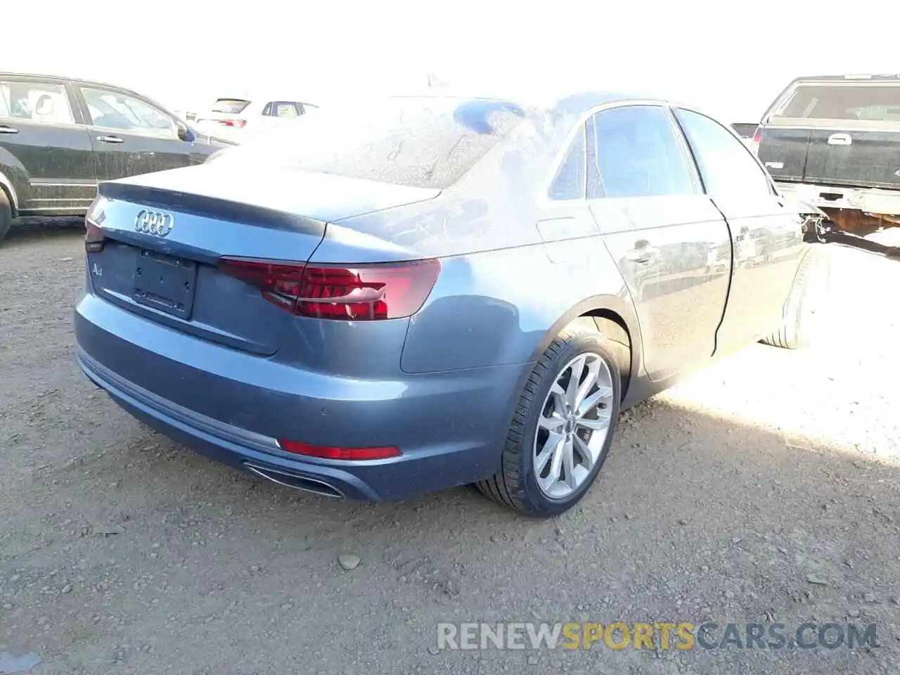 4 Photograph of a damaged car WAUHMAF46KA010968 AUDI A4 2019