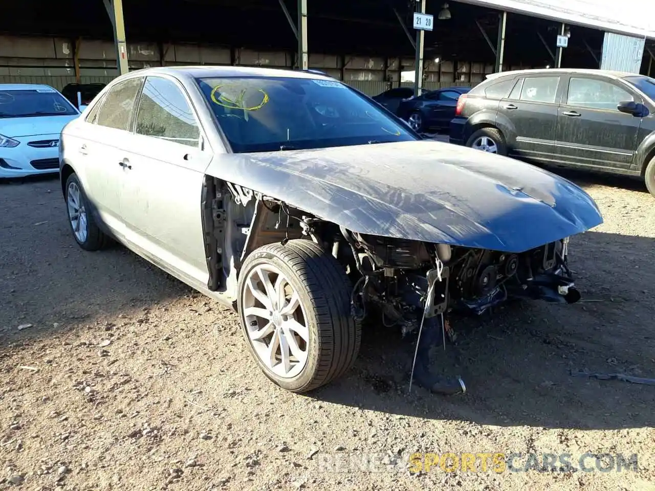 9 Photograph of a damaged car WAUHMAF46KA010968 AUDI A4 2019