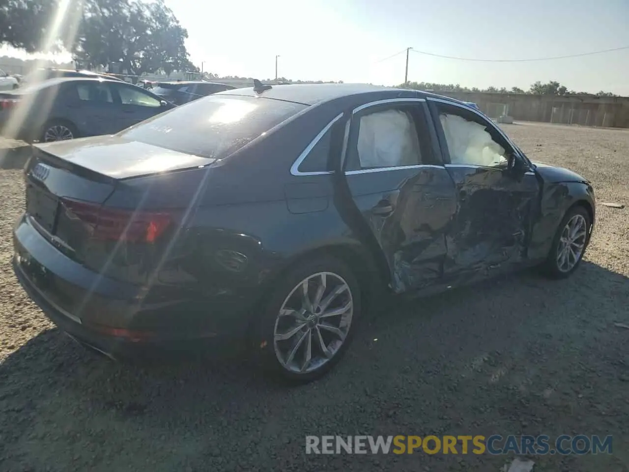 3 Photograph of a damaged car WAUHMAF46KN005469 AUDI A4 2019