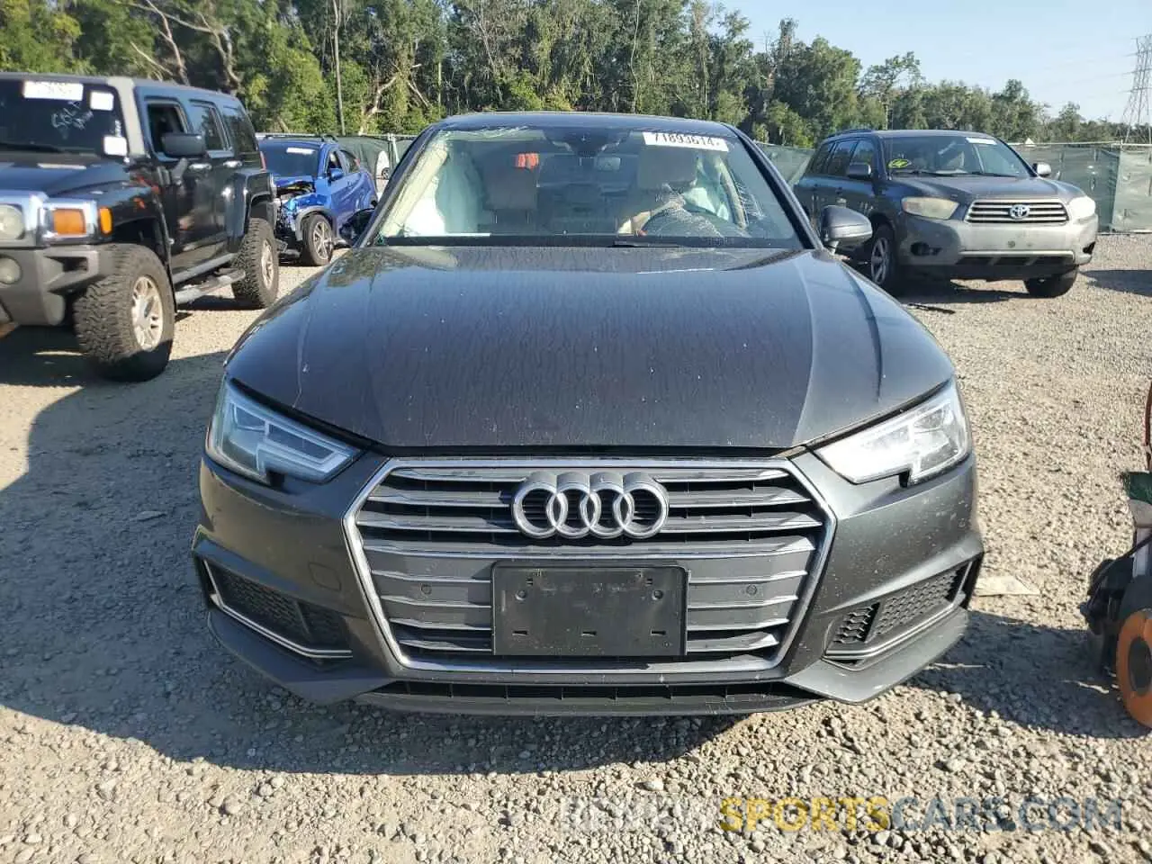 5 Photograph of a damaged car WAUHMAF46KN005469 AUDI A4 2019