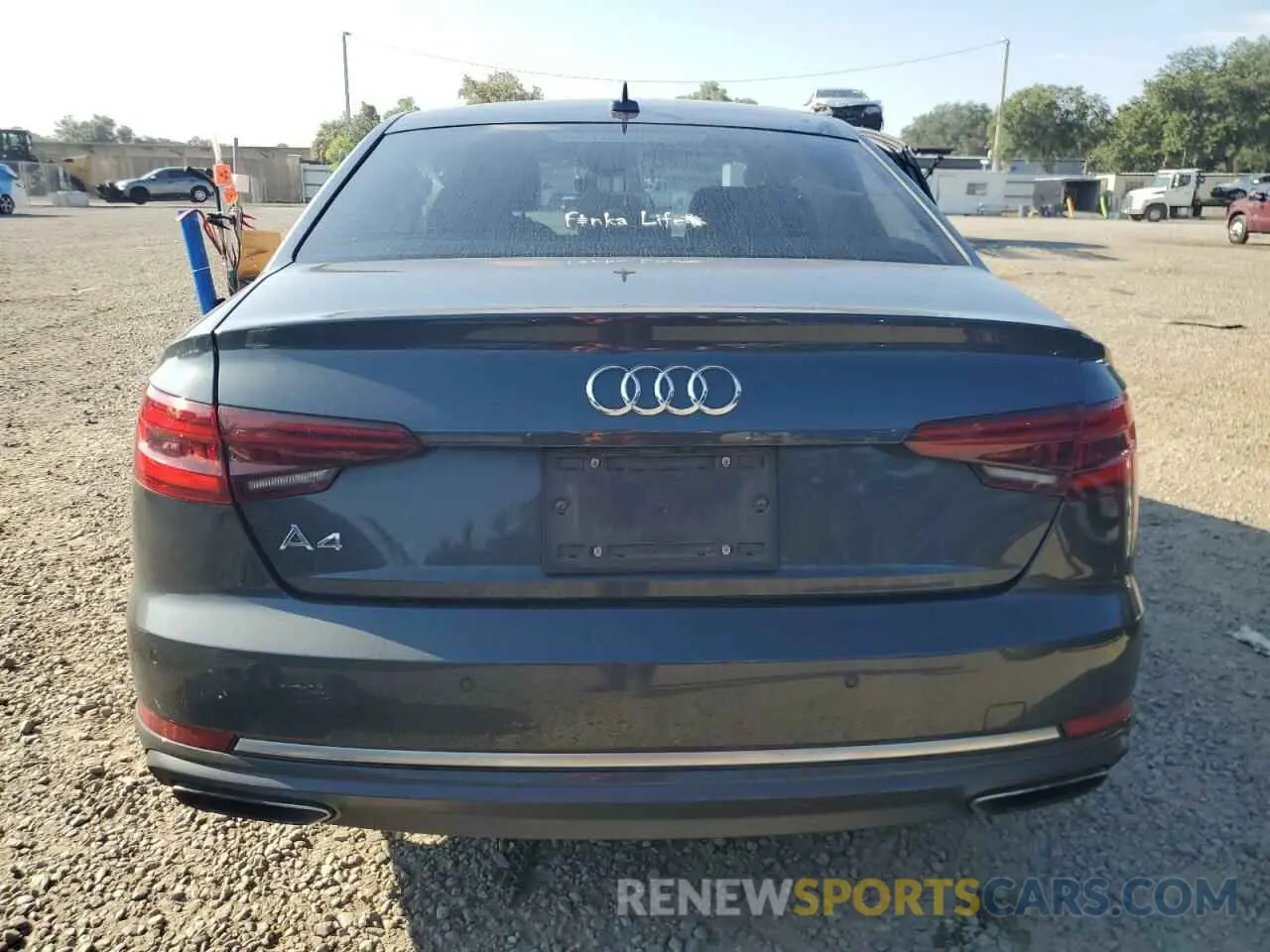 6 Photograph of a damaged car WAUHMAF46KN005469 AUDI A4 2019