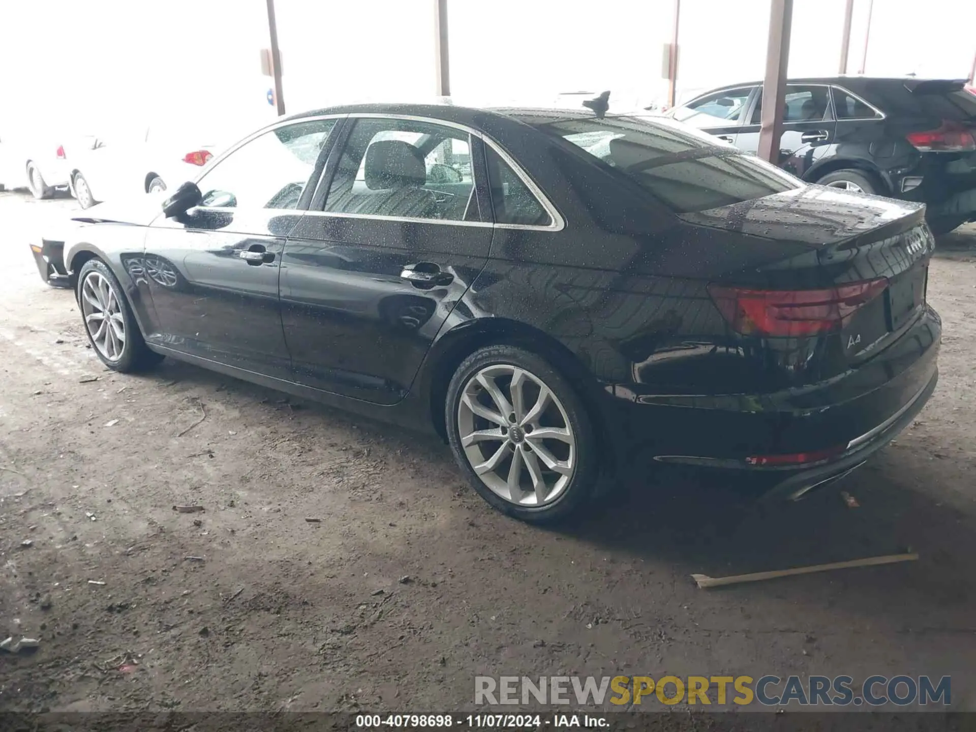 3 Photograph of a damaged car WAUHMAF46KN016035 AUDI A4 2019