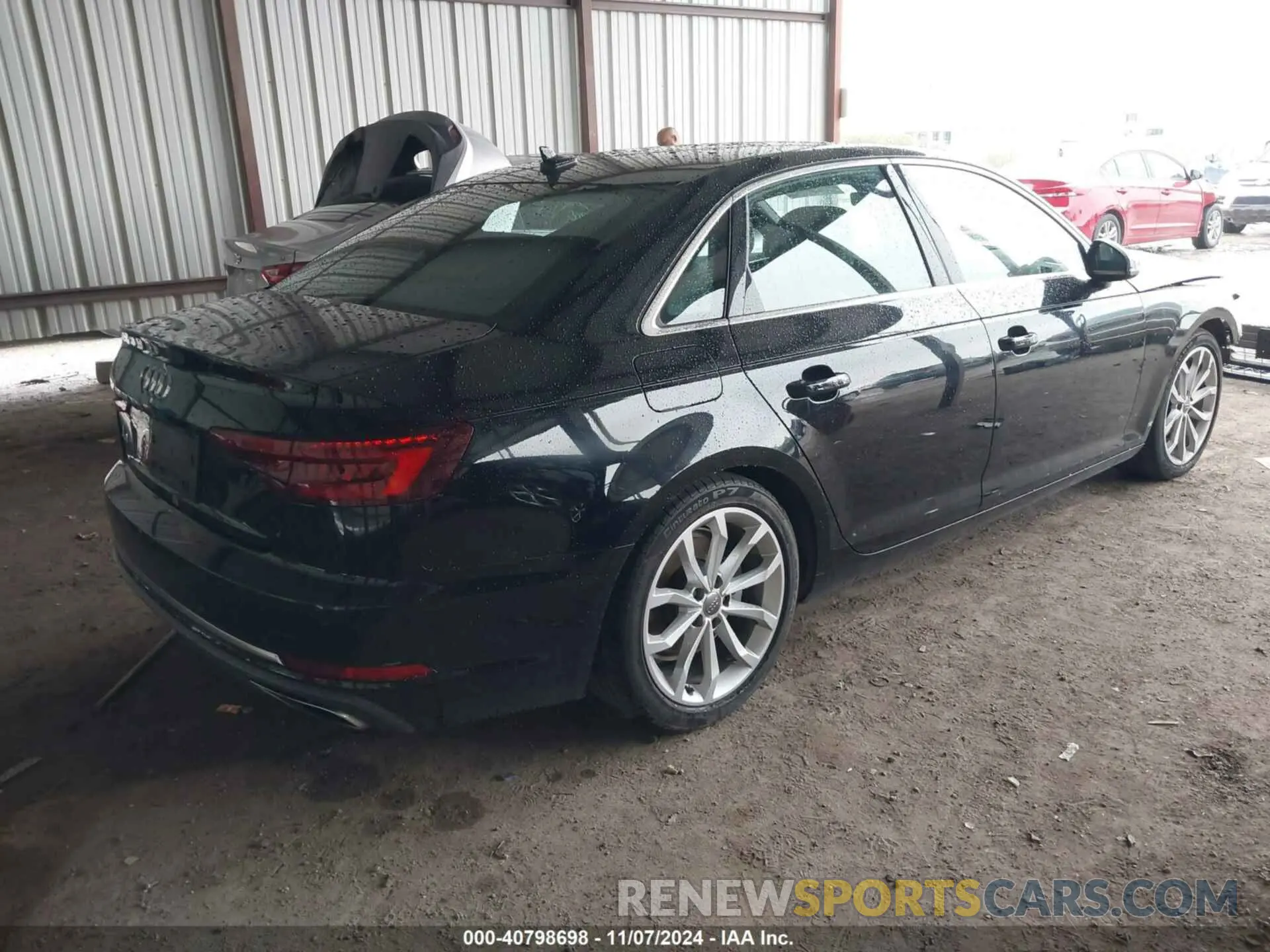 4 Photograph of a damaged car WAUHMAF46KN016035 AUDI A4 2019