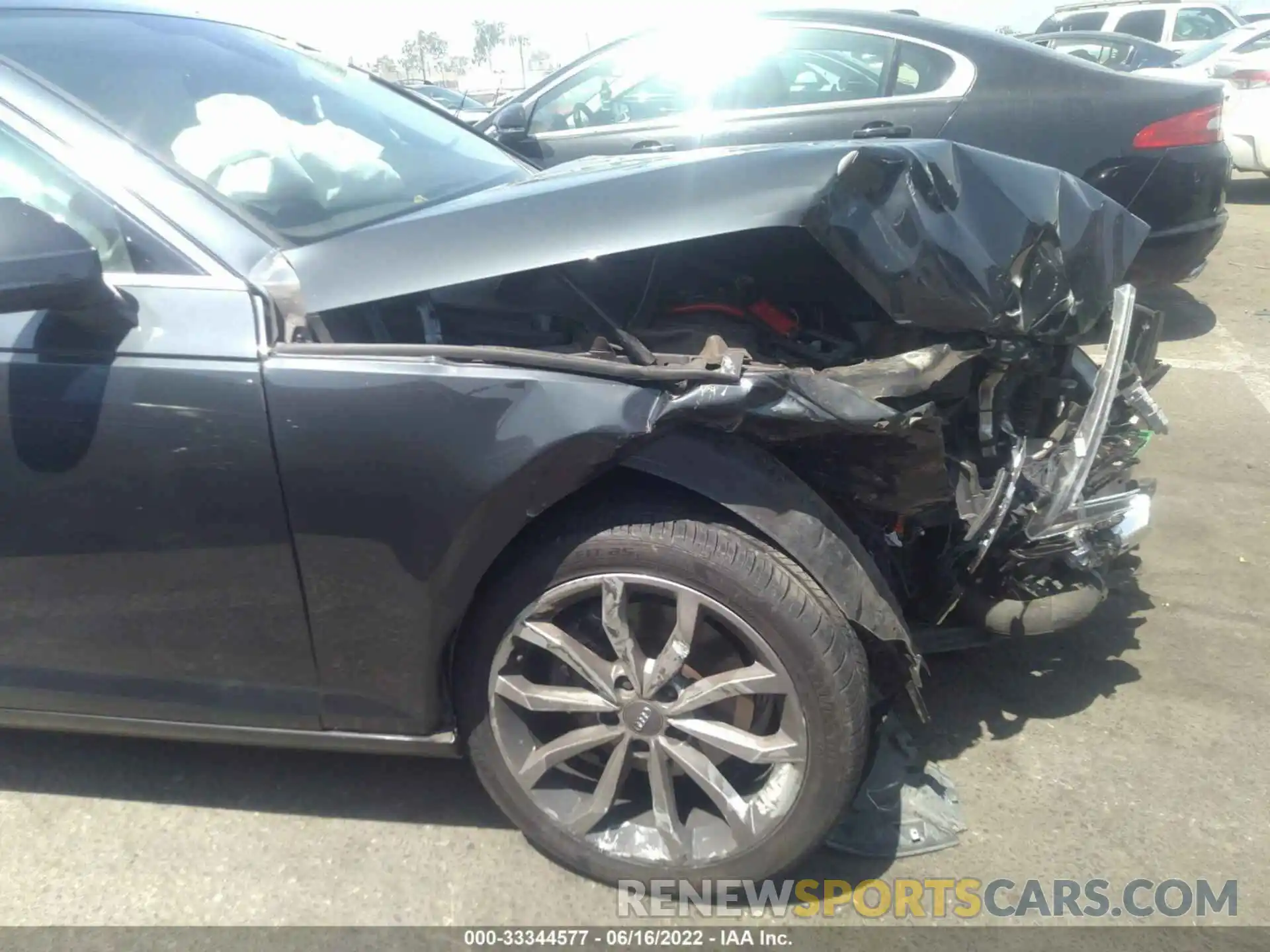 6 Photograph of a damaged car WAUHMAF47KN011698 AUDI A4 2019