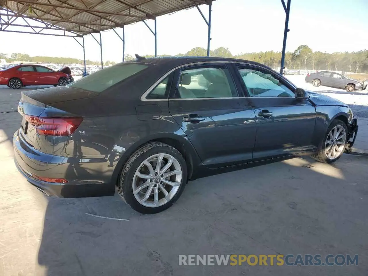 3 Photograph of a damaged car WAUHMAF49KN006132 AUDI A4 2019