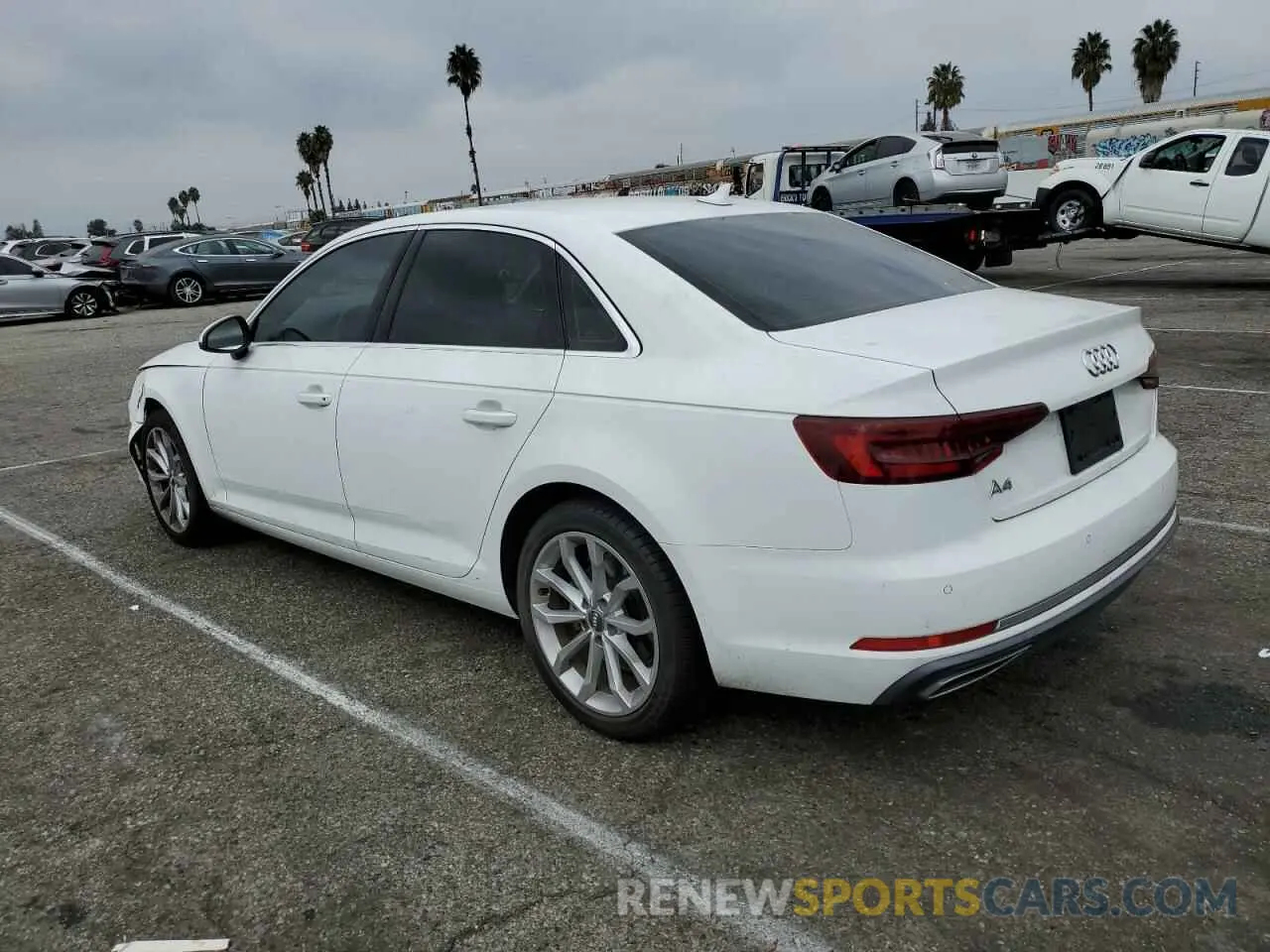 2 Photograph of a damaged car WAUHMAF4XKN002350 AUDI A4 2019