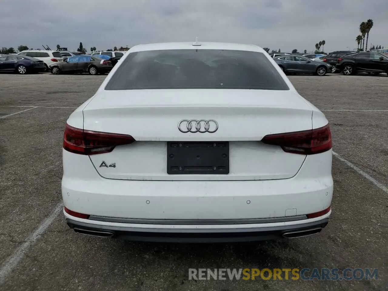 6 Photograph of a damaged car WAUHMAF4XKN002350 AUDI A4 2019