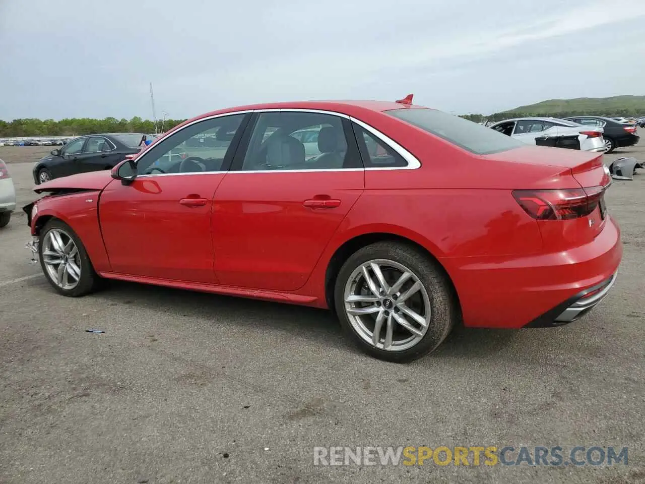 2 Photograph of a damaged car WAUDNAF40LN013144 AUDI A4 2020