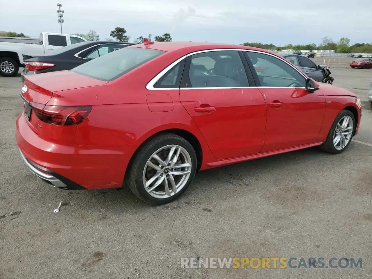 3 Photograph of a damaged car WAUDNAF40LN013144 AUDI A4 2020