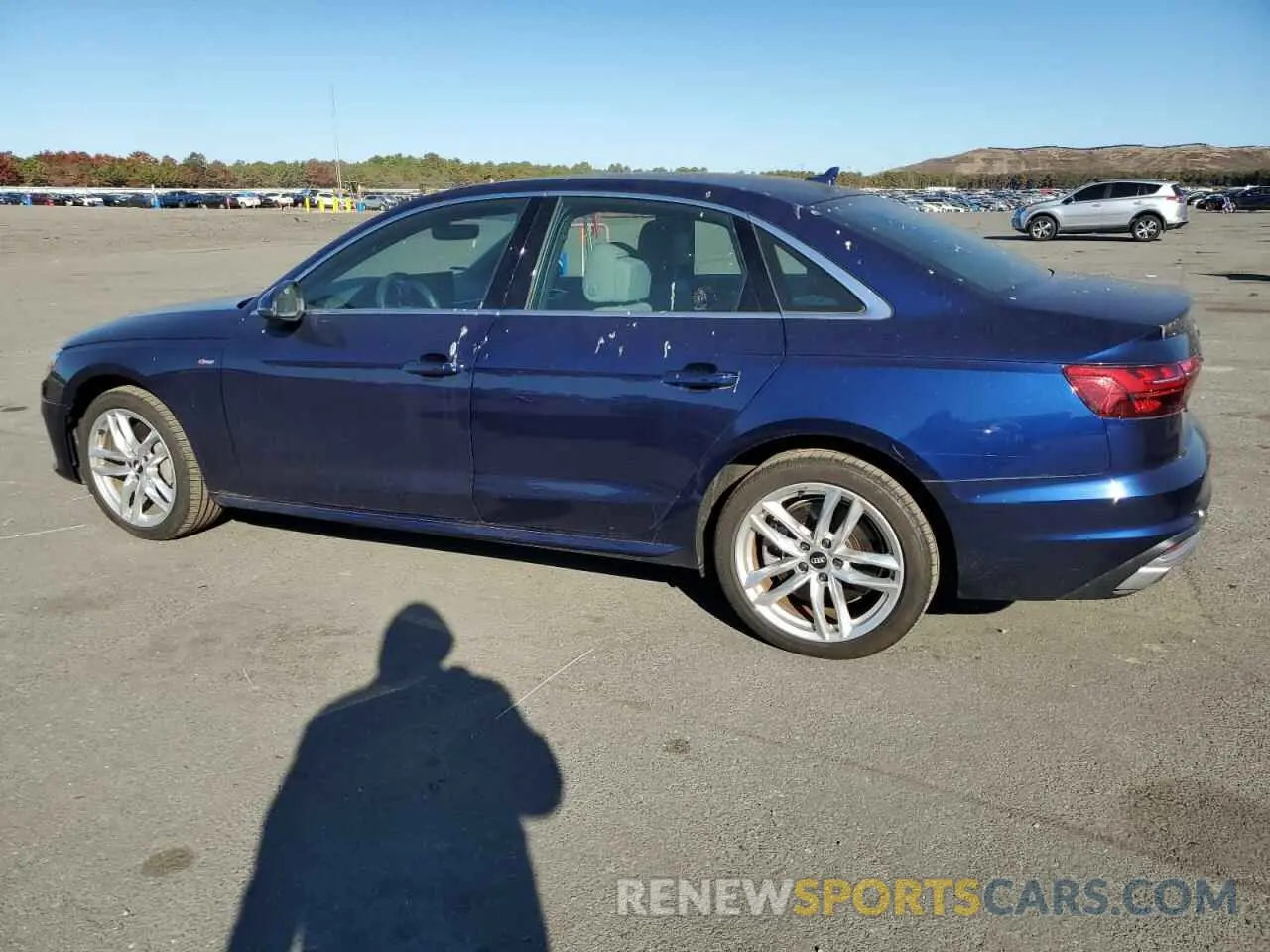2 Photograph of a damaged car WAUDNAF42LA050218 AUDI A4 2020